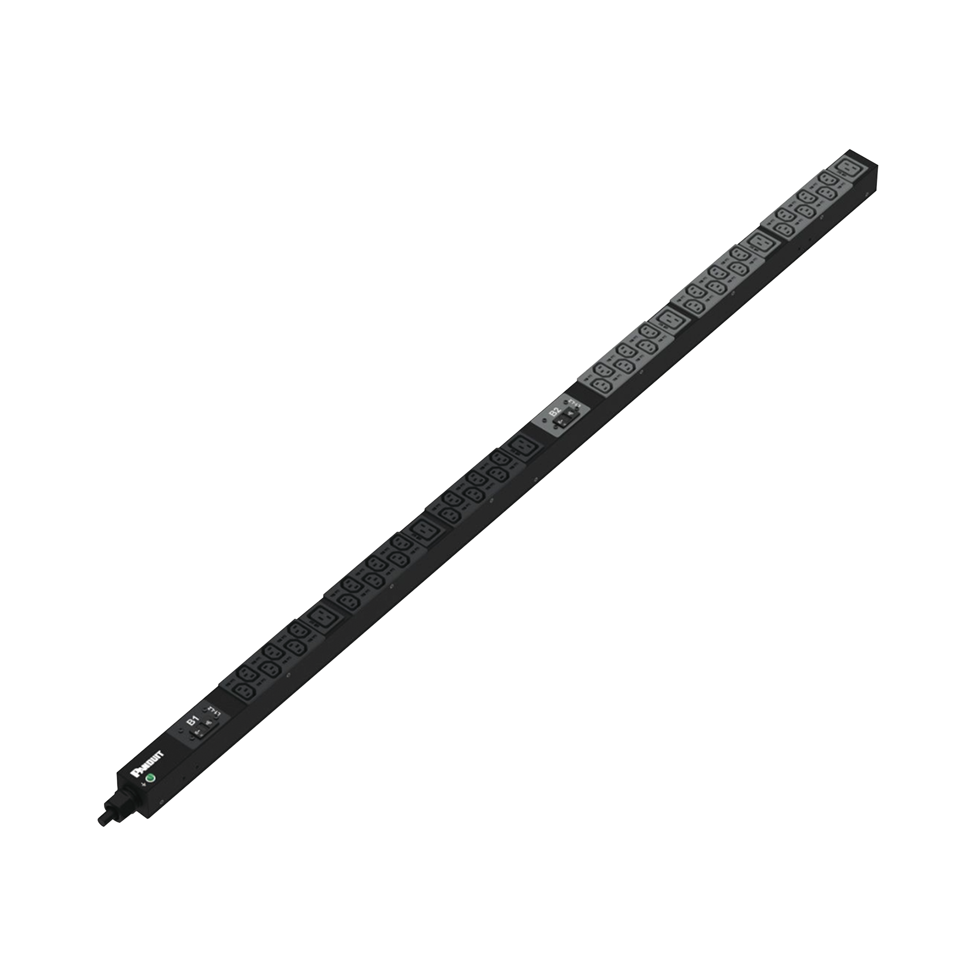 PDU Básico para Distribución de Energía, Enchufe de Entrada NEMA L6-30P, Con 36 Contactos C13 y 6 C19, de Instalación Vertical, 30 Amp, 208 Vca PDU Básico para Distribución de Energía, Enchufe de Entrada NEMA L6-30P, Con 36 Contactos C13 y 6 C19, de Instalación Vertical, 30 Amp, 208 Vca